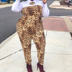 Pants & Jumpsuits - Leopard Jumper Pants & Jumpsuits - Leopard Jumper